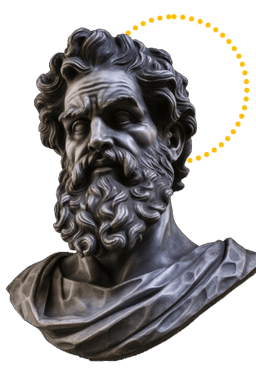 Plato bust
